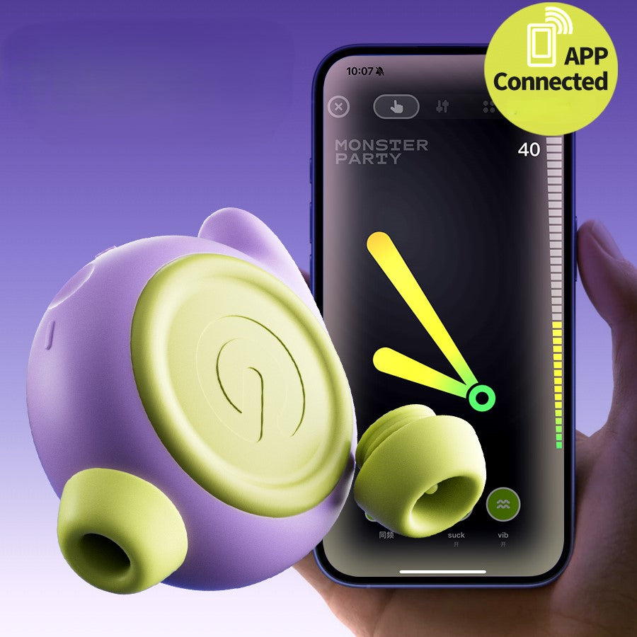 GluGlu Clit Sucking & Licking Vibrator App Controlled