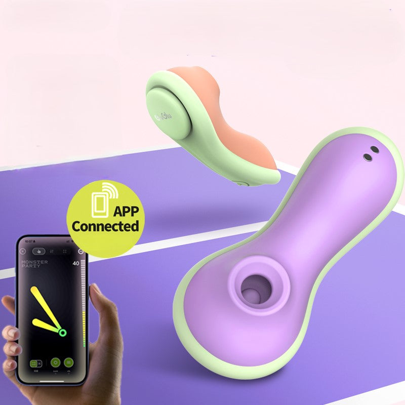 GluGlu Wearable Clit Suction Vibrator App Controlled