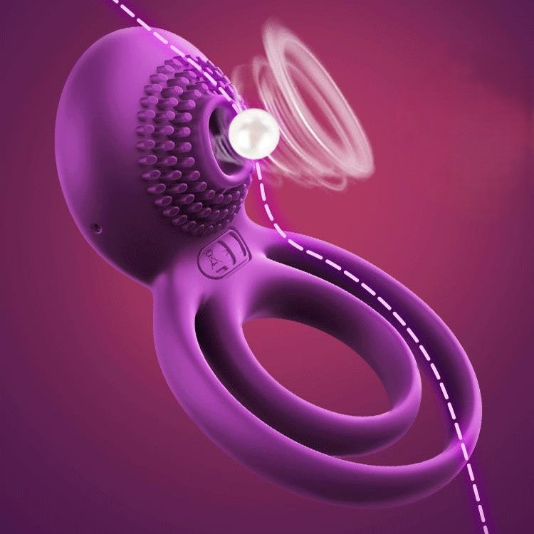 Tammy Clit-Sucking Vibrating Cock Ring