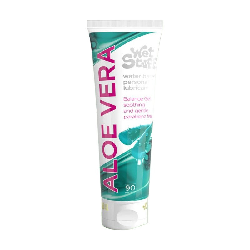 Wet Stuff Aloe Vera No-Rinse Water-Based Lubricant 90g