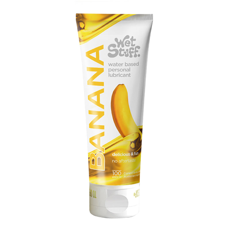 Wet Stuff Banana Water-Based Edible Lubricant 100g