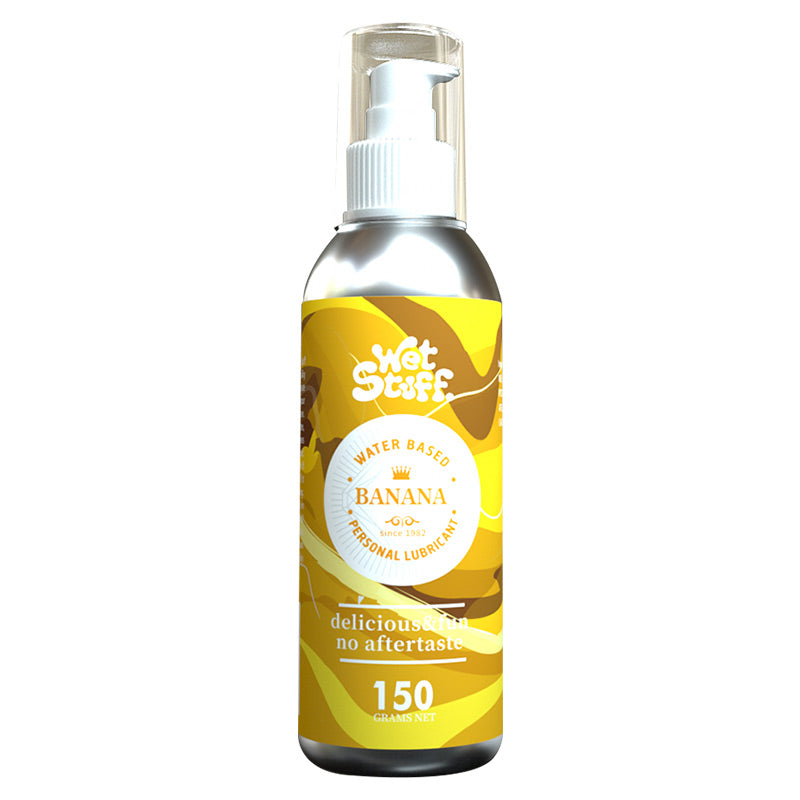Wet Stuff Banana Edible Water-Based Lubricant 150g