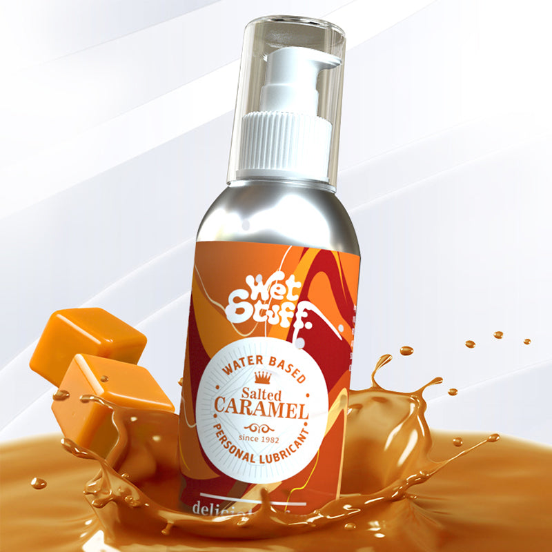 Wet Stuff Salted Caramel Edible Water-Based Lubricant 150g