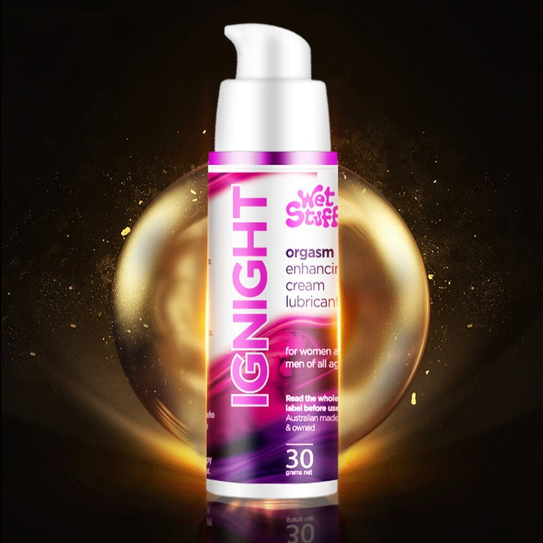 Wet Stuff IGnight Orgasm Enhancing Cream Lube 30g