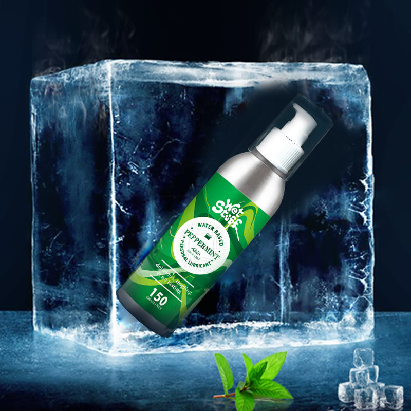 Wet Stuff Peppermint Edible Water-Based Lubricant 150g