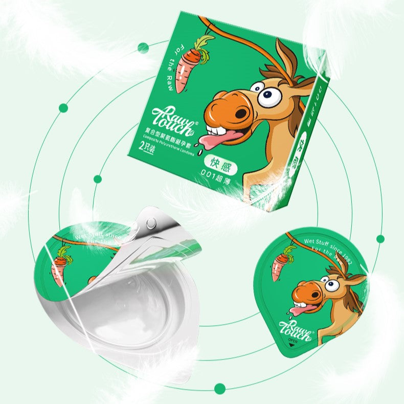 ウェットスタッフ ロータッチ 001 超薄型コンドーム 2個入り