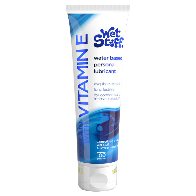 Wet Stuff Vitamin E No-Rinse Water-Based Lubricant 100g