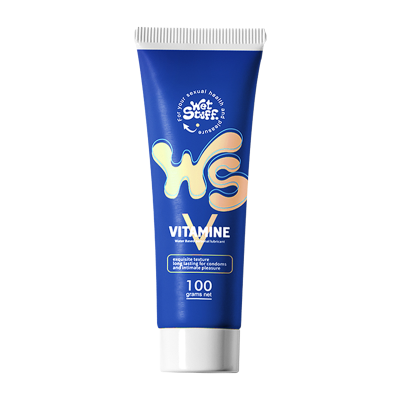 Wet Stuff Vitamin E No-Rinse Water-Based Lubricant 100g