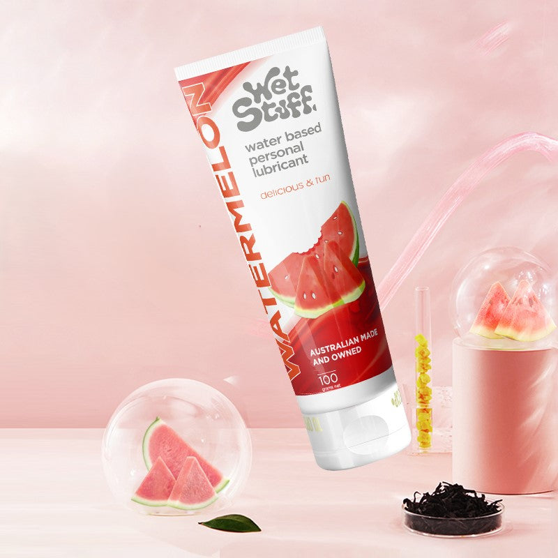 Wet Stuff Watermelon Water-Based Edible Lubricant 100g