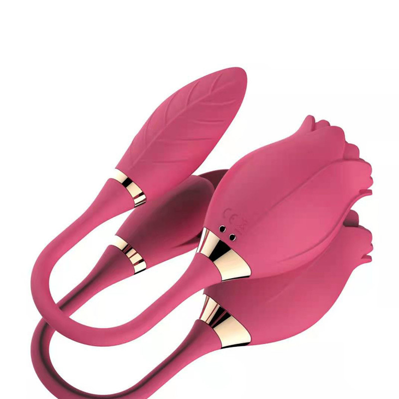 YW Clit Sucking & G-Spot Vibrating Rose Vibrator 10-Modes