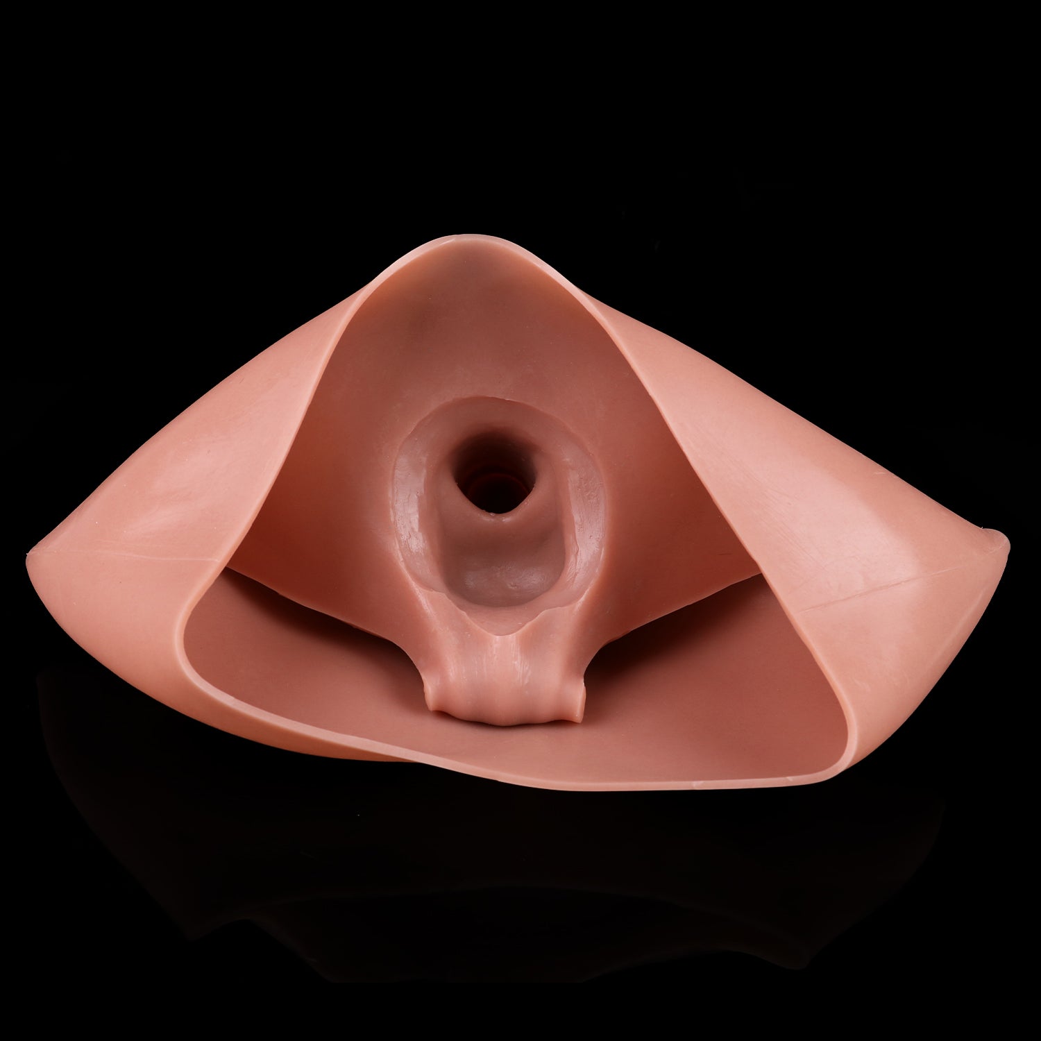 Beaded Realistic Hollow Dildo Strap-On Panties 6-inch