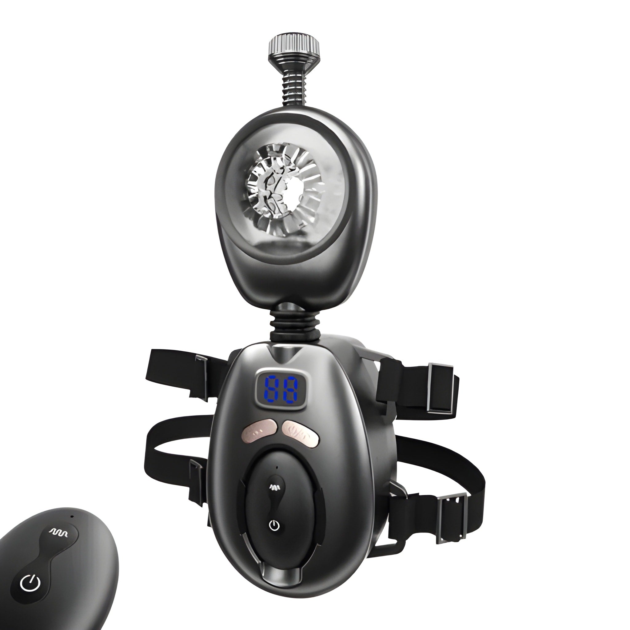 Hands-Free Wearable Belt Male Masturbator Remote Controlled