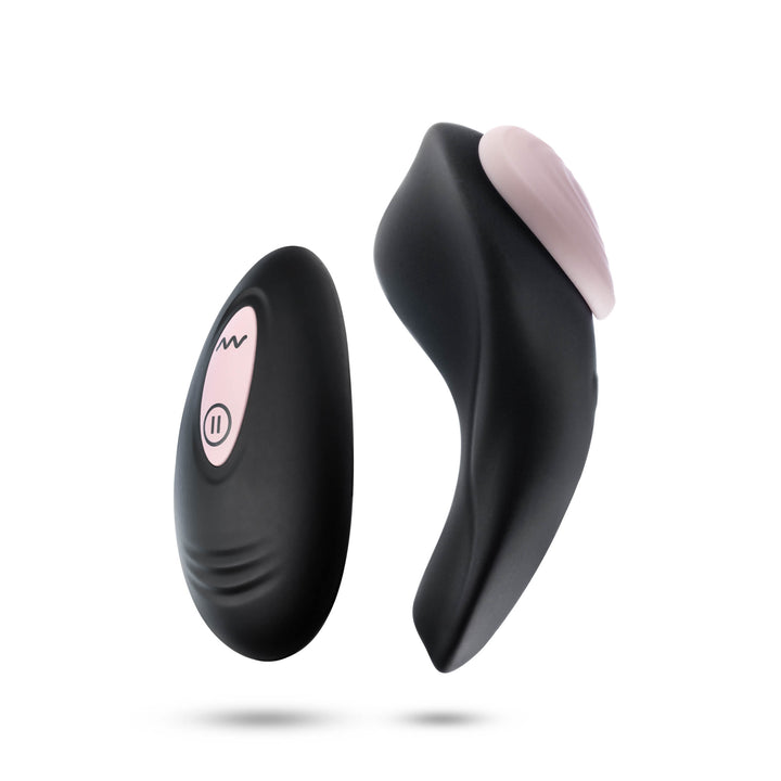 Blush Heartbeat Clitoral Wearable Vibrator Remote Controlled