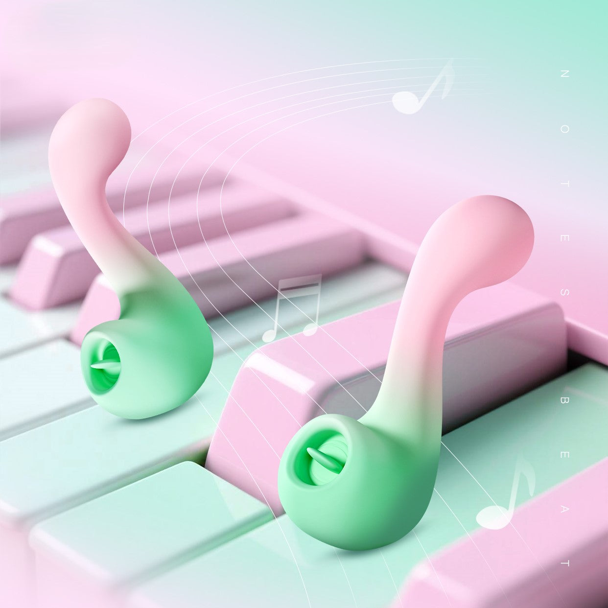 Blush Melody Dual Clit Licking & G-Spot Vibrator