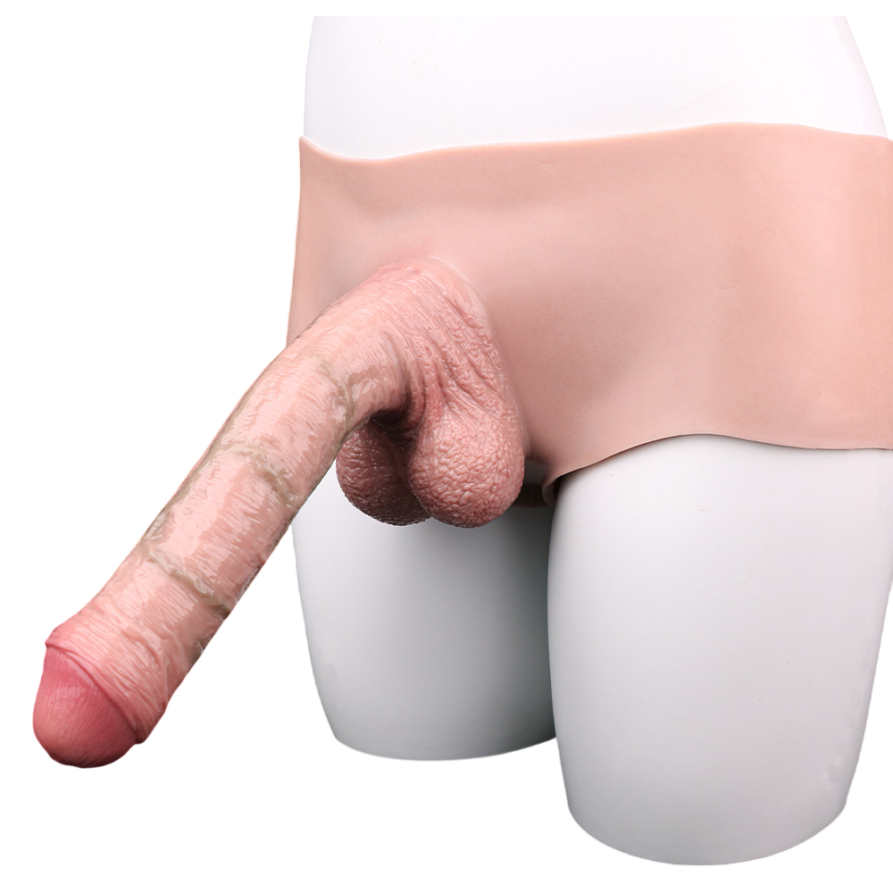 Charles Realistic Hollow Dildo Strap-On Panties 9-inch