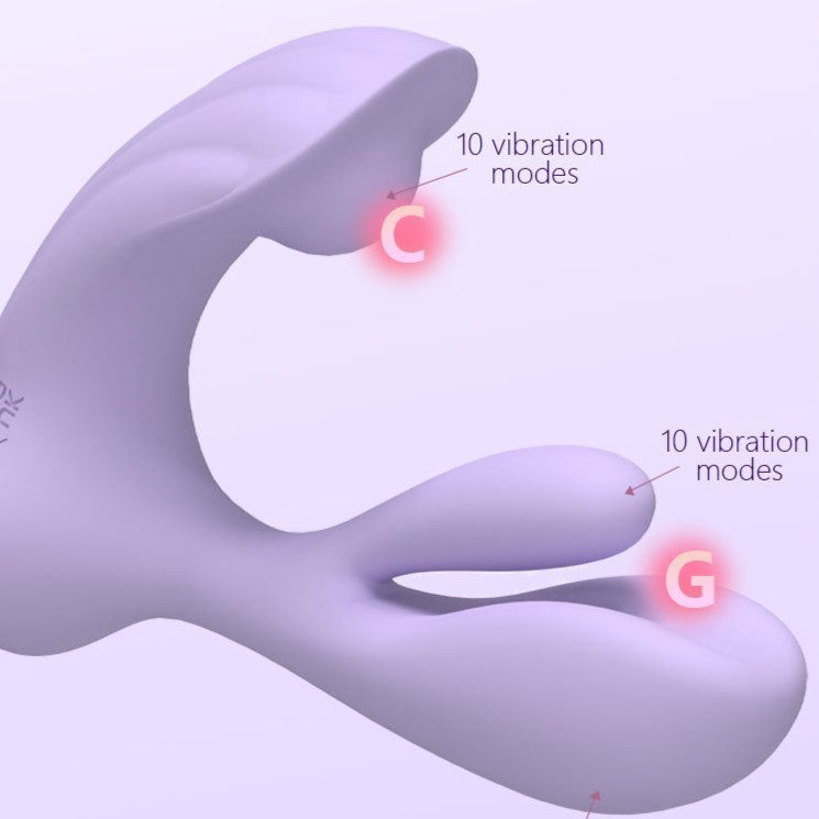 Clit & G-Spot Rotating Wearable Vibrator Remote & App Controlled
