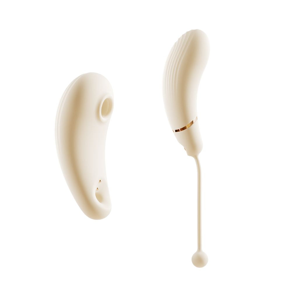 Clitoral Suction & G-Spot Dual Wearable Vibrator App Controlled
