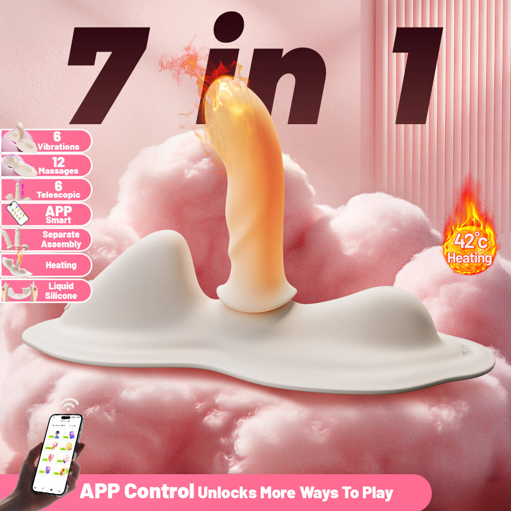 Dragon Phoenix Pad 2 Vibrating & Thrusting Sex Grinder App-Controlled