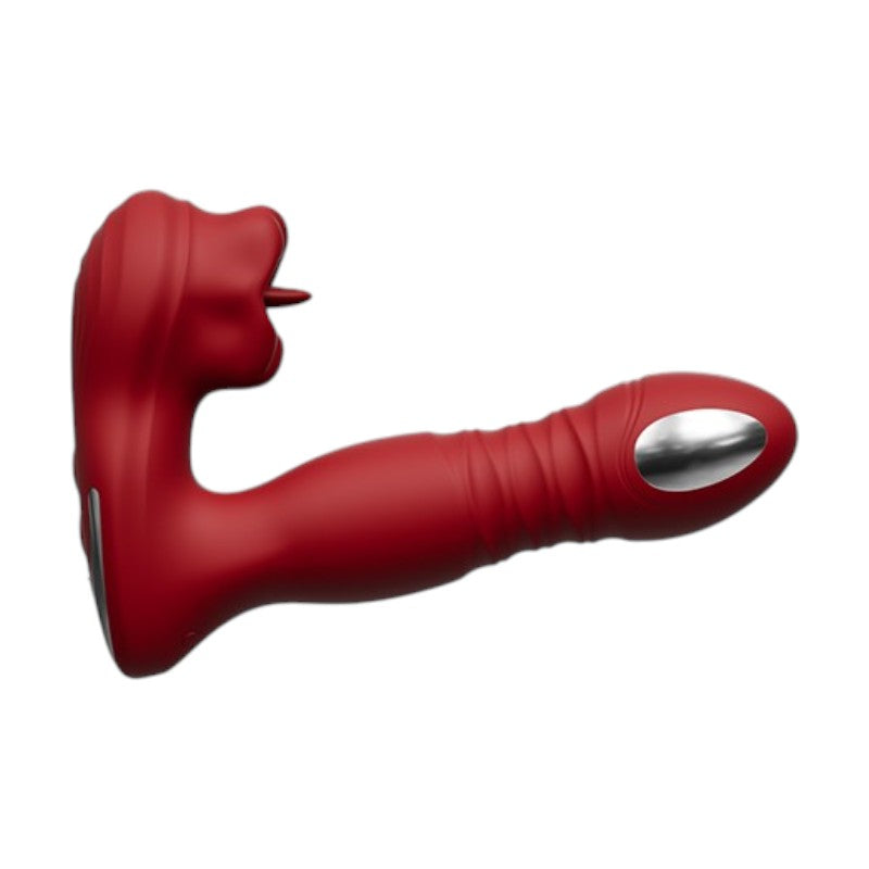 GALAKU Kiss Wearable Clit Sucking & G-Spot Electric Shock Vibrator App-Controlled