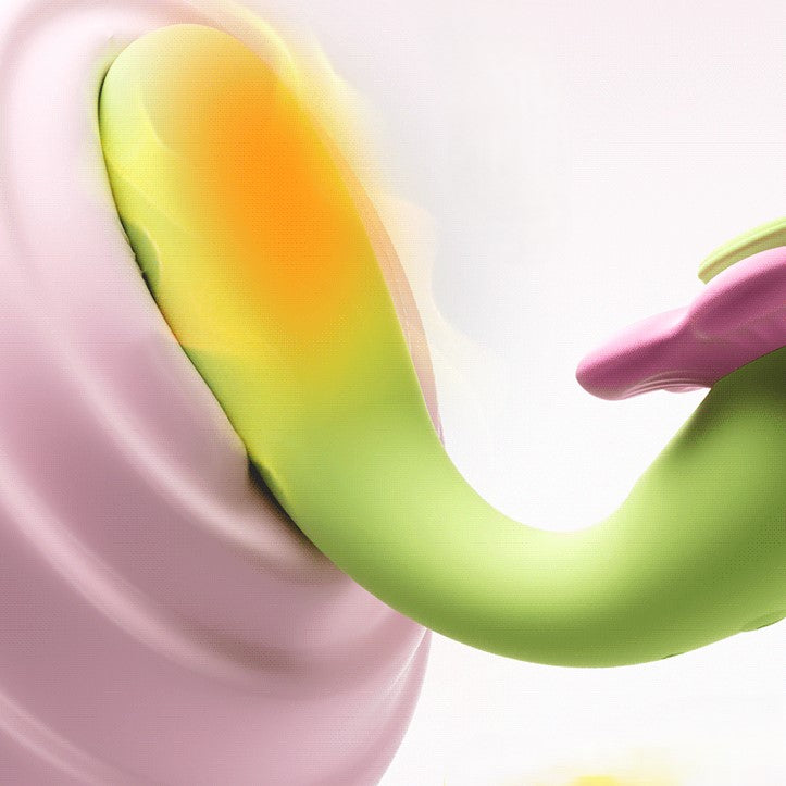GALAKU Sunflower Sucking & Heating G-Spot Vibrator App-Controlled