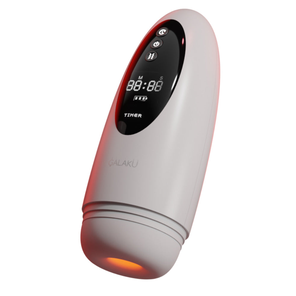 GALAKU Timer Vibrating & AI Training Male Masturbator App-Controlled