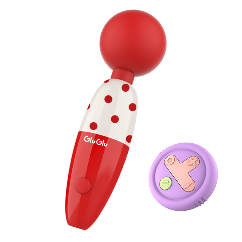 GluGlu High Clitoral Wand Vibrator Remote Controlled