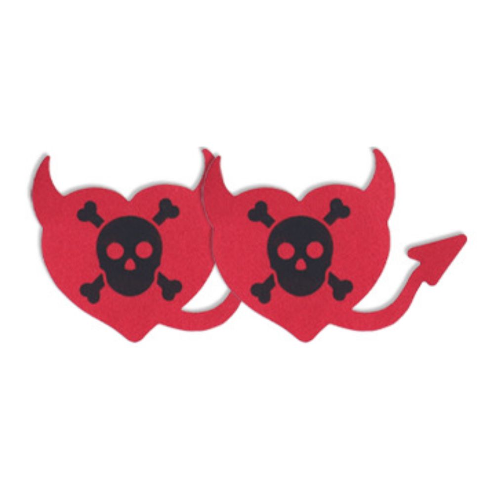 Halloween Skeleton Disposable Nipple Covers