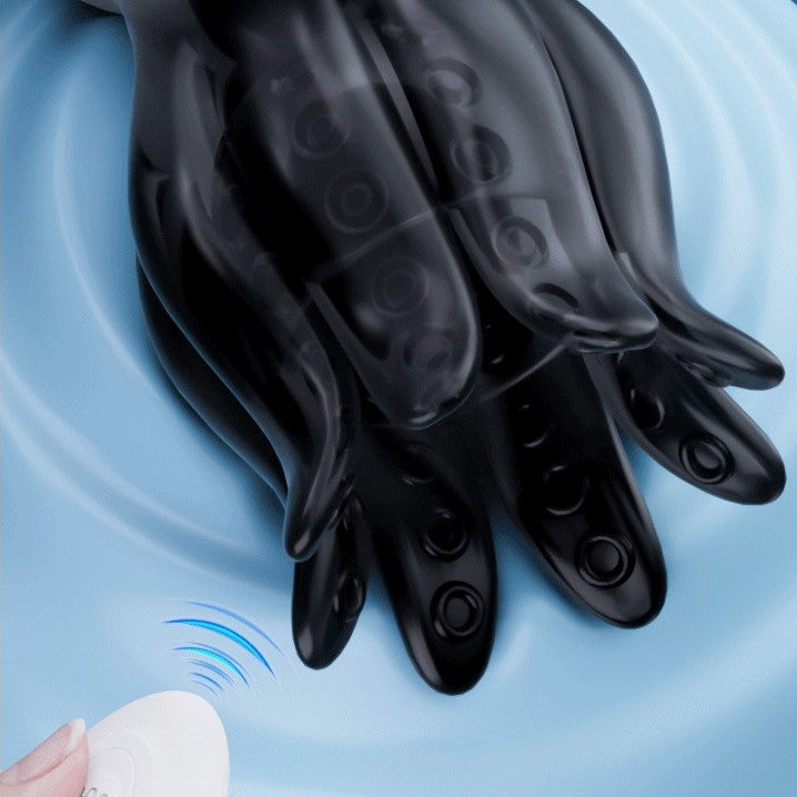 Jiuuy Octopus Glans Training Vibrating Masturbator Remote Controlled