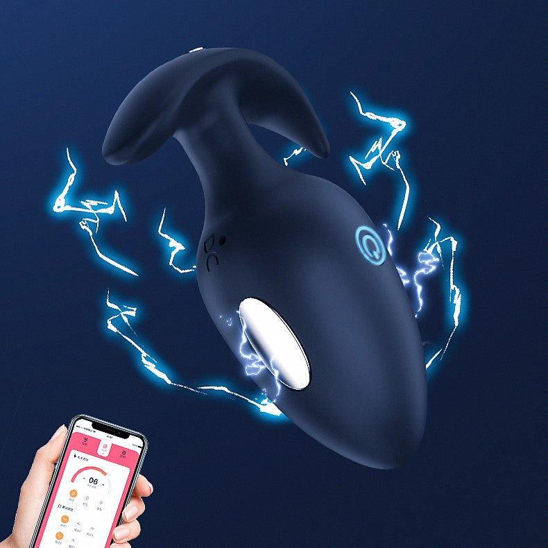 LOCKINK Electro Shock Vibrating Butt Plug APP Controlled