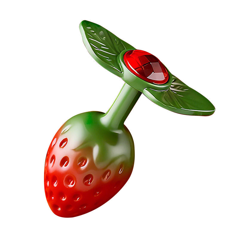 LOCKINK Strawberry Metal Anal Plug