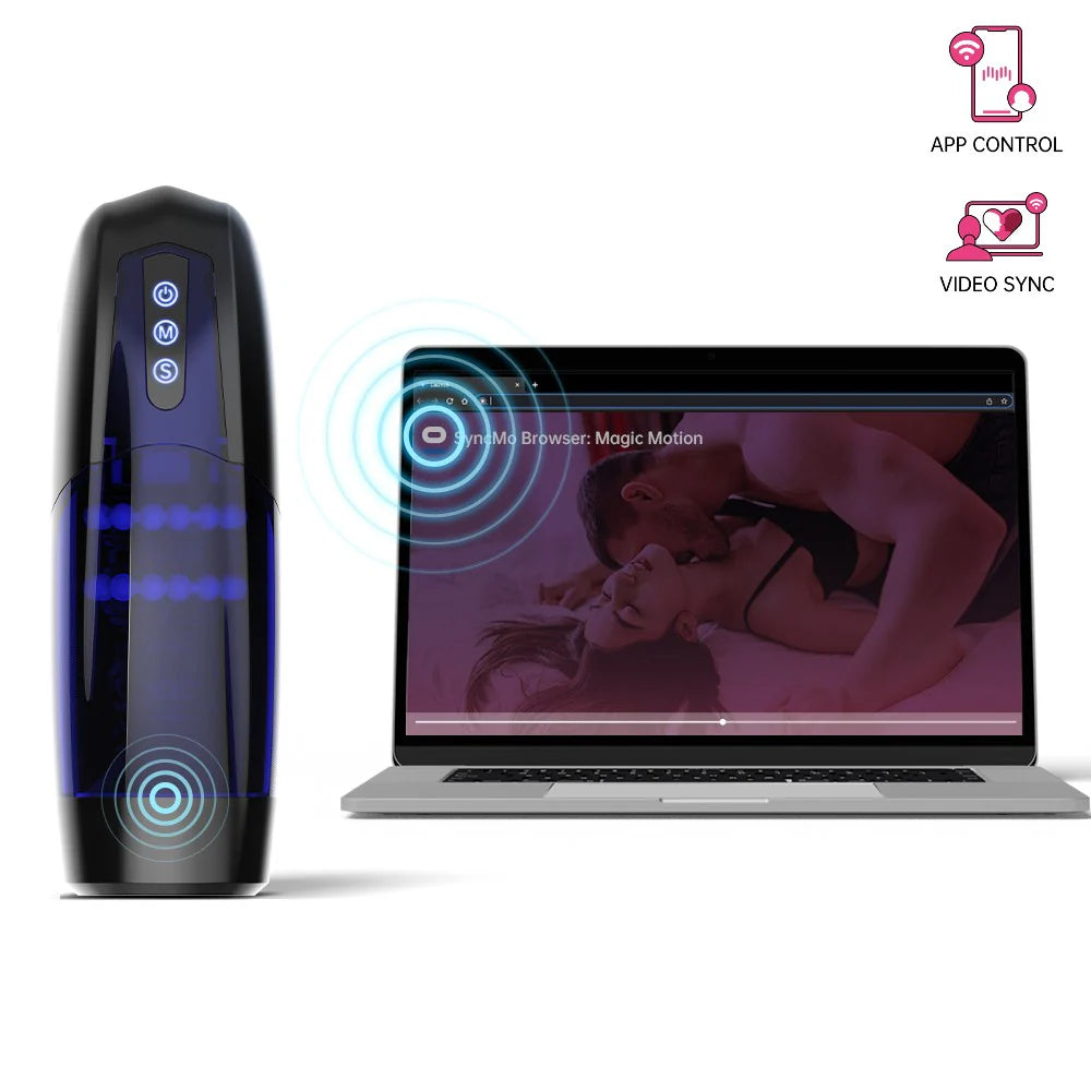Magic Motion Xone Thrusting & Vibrating Masturbator App-Controlled