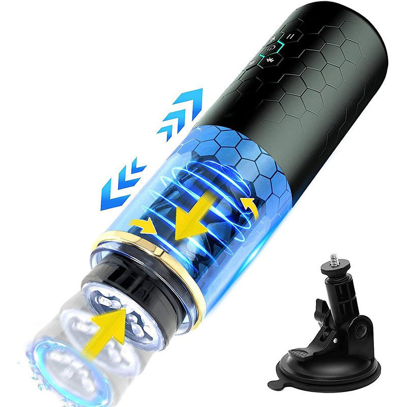 OMYSKY SwardsMan Thrusting & Roataing Male Masturbator Bluetooth