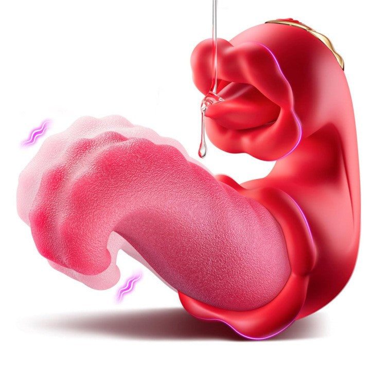 Oronova OpalSway Licking & Swinging G-Spot Rose Vibrator