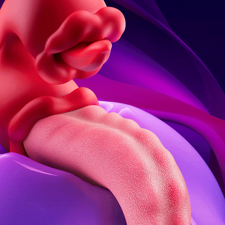 Oronova OpalSway Licking & Swinging G-Spot Rose Vibrator