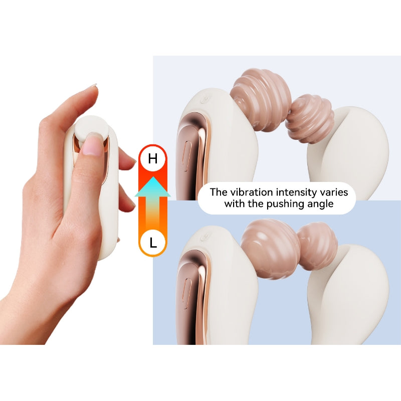 QINGNAN #6 ウェアラブルクリトリス&Gスポットバイブレーター リモコン付き