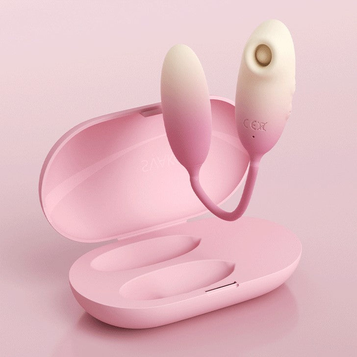 Sakura Clit Suction G-Spot Vibrator App Controlled
