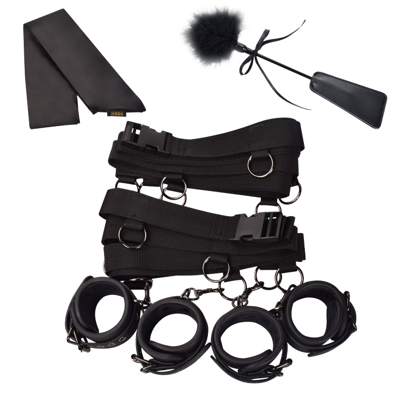 Shaki Titan Series | Wrist to Ankle Bed Restraints Plus