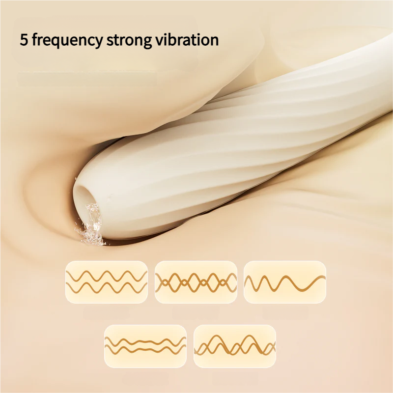 Endoscope Heating G-Spot Vibrator APP Controlled