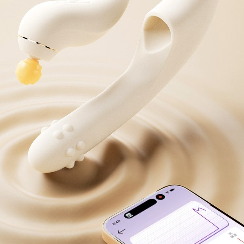 Fatima Plus Rotating & Thrusting Rabbit Vibrator App Controlled