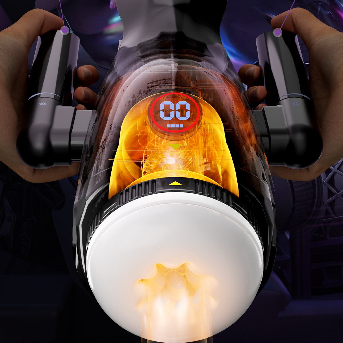 SVAKOM Motorcycle Thrusting & Heating Male Masturbator App Controlled