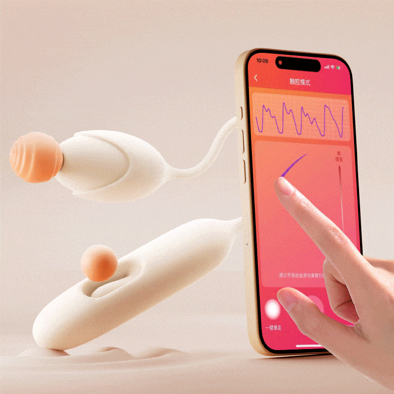 Clit Sucking & G-Spot Slapping Egg Vibrator App Controlled
