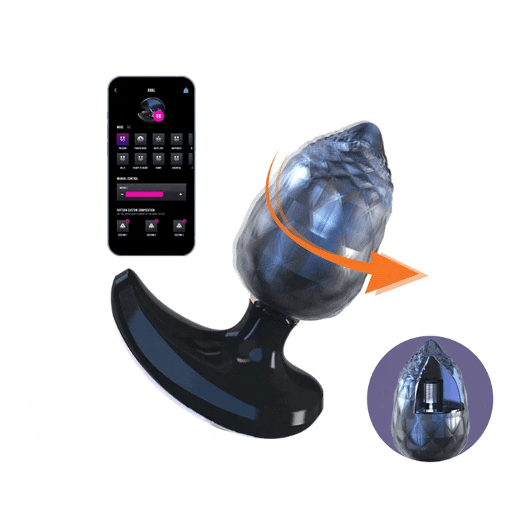 TINGON A1 Vibrating Butt Plug App Controlled