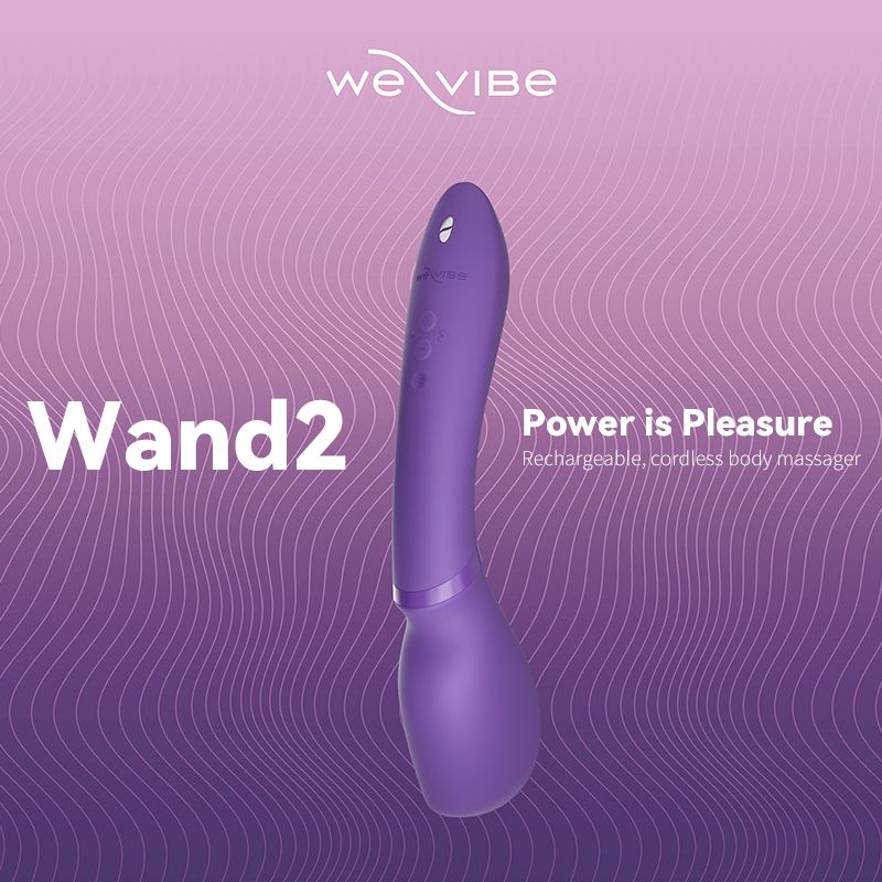 We-Vibe Wand 2 Wand Vibrator App-Controlled