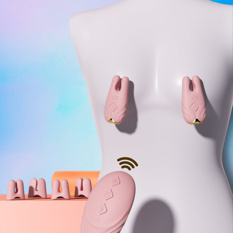 ZALO Nave 震动乳头夹,App 控制