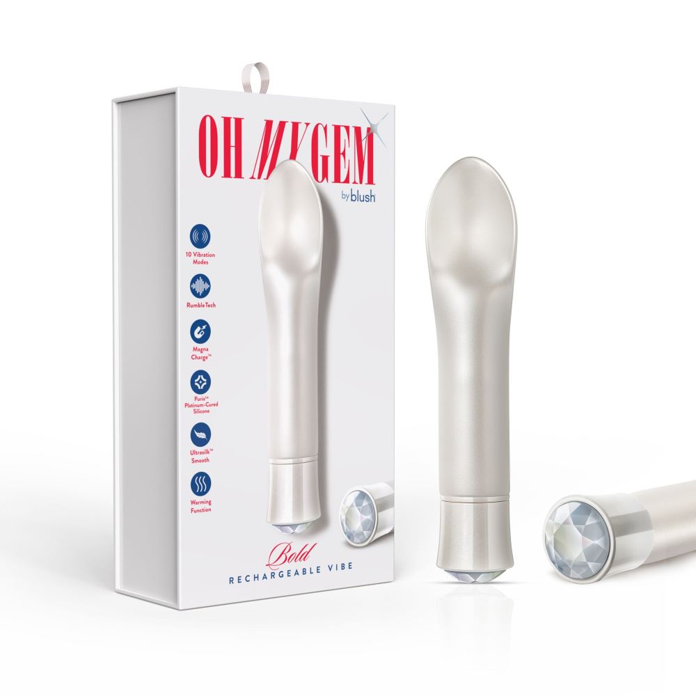 Blush Bold 6.5-Inch Warming Clitoral Vibrator