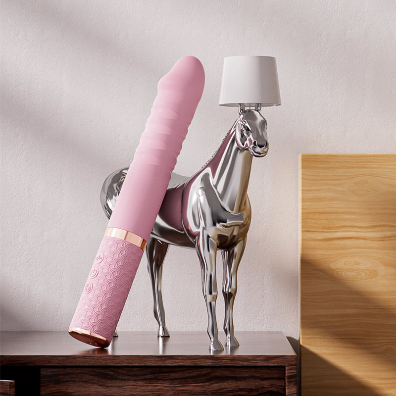 Jiuuy Peach G-Spot Thrusting & Heating Mini Sex Machine