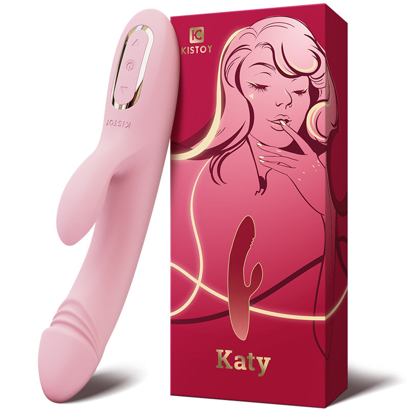 KISSTOY Katy 暖身兔子振动假阳具