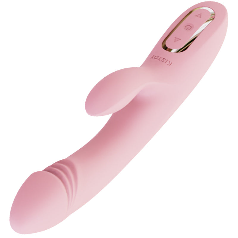 KISTOY Katy Warming Rabbit Vibrating Dildo