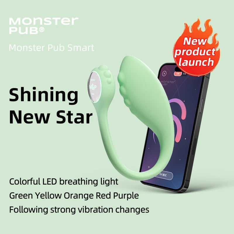 Monster Pub Smart Vibrating Egg App-Controlled - Master Gokilla