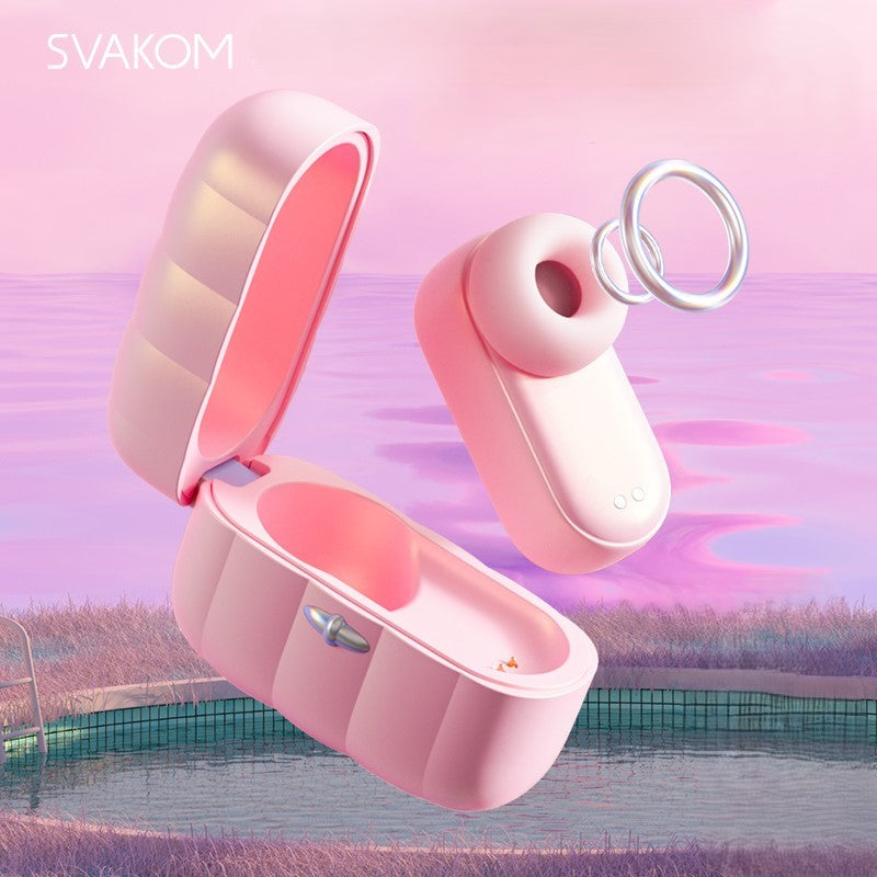 SVAKOM 司沃康 Airpod 耳姬阴蒂吸力震动棒